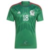 Officiële Voetbalshirt Mexico A.GUARDADO 18 Thuis WK 2022 - Heren